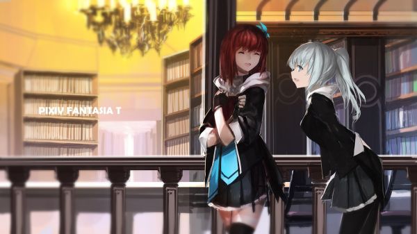 anime,gadis anime,karakter asli,Pixiv Fantasia,Pixiv Fantasia T,pakaian