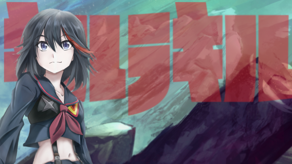 illustrazione,anime,Kill la Kill,Matoi Ryuuko,Senketsu,colore