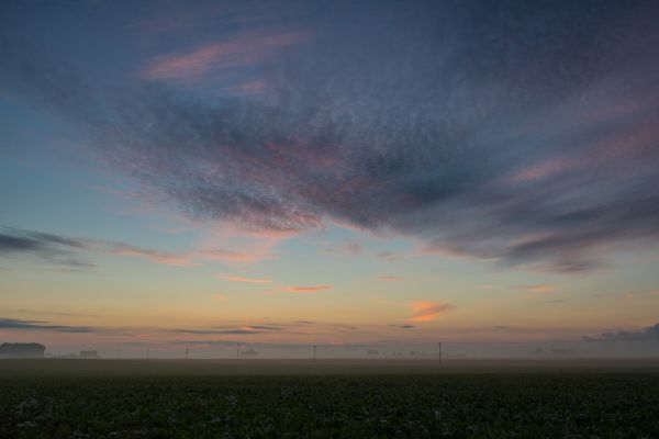 slnečnému žiareniu, krajina, západ slnka, neba, lúka, more