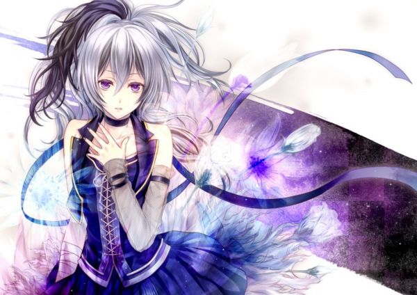 Vocaloid,illustration,anime,Anime piger,Flower Vocaloid,mangaka