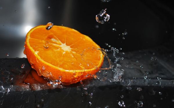 ART,1920x1200 px,beauty,black,citrus,drops