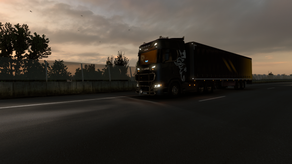 euro truck simulator,Lastbil,Skåne,Volvo