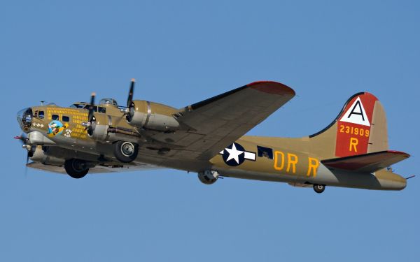 kjøretøy,fly,fly,militære fly,Boeing B 17 Flying Fortress,Boeing