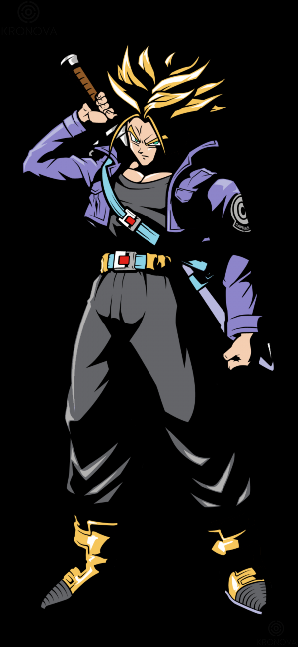 Dragon Ball,Dragon Ball Z,Bőrönd karakter,future trunks,Super Saiyan,Törzsek