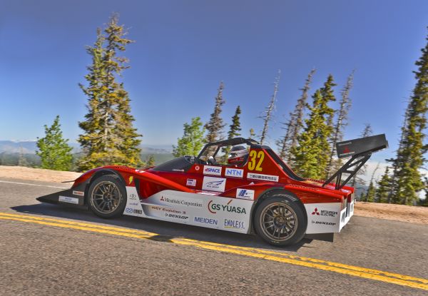 Mitsubishi,2015 r,MiEV Evolution III Szczyt Pikes Peak,Netcarshow,Netcar,Obrazy samochodów