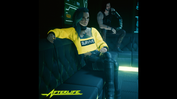 Cyberpunk 2077,cyberpunk,Rogue Amendiares,posmrtný život,Johnny Silverhand