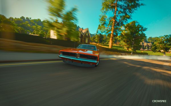 Forza Horizon 4,Dodge Challenger R T,Распечатать