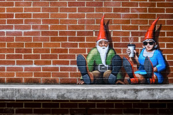 elves,coffee,coffee cup,Break,wall,bricks