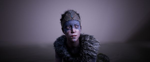 Hellblade Senua's Sacrifice, Senua, ninja theory, video games, video game characters, face