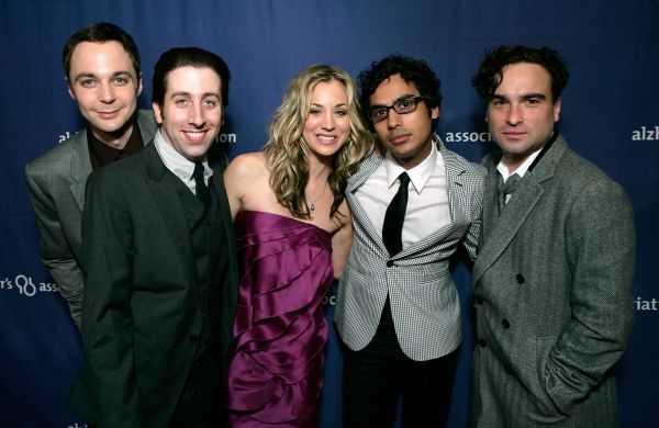 Johnny Galecki,Jim Parsons,Kaley Cuoco,Simon helberg,Kunal nayyar,Actores