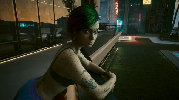 Cyberpunk 2077,cyberpunk judy,screen shot