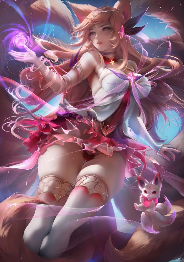 comic art,Comic Girls,Ahri