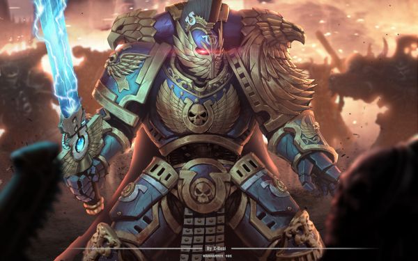 space Marine,Imperium of Man,Warhammer,Warhammer 40 000,Warhammer 30 000,sci-fi