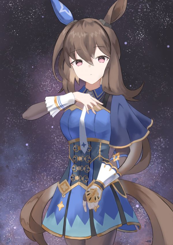 动漫,动漫女孩,Uma Musume Pretty Derby,horse girls,动物耳朵,Admire Vega Uma Musume