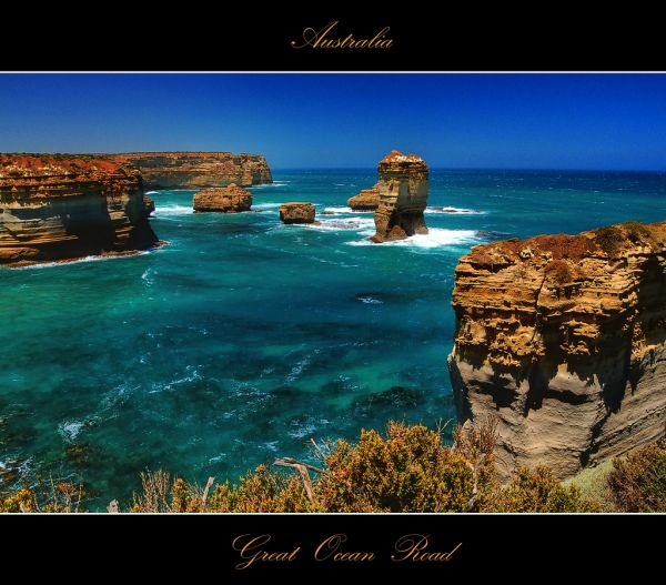 panorama,mar,baía,Rocha,areia,céu