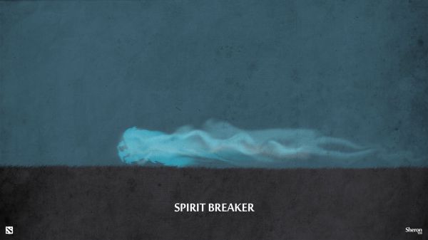 videohry,modrý,Dota 2,Spirit Breaker,led