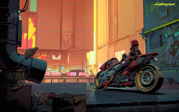 cyberpunk 2077, akira, karya seni