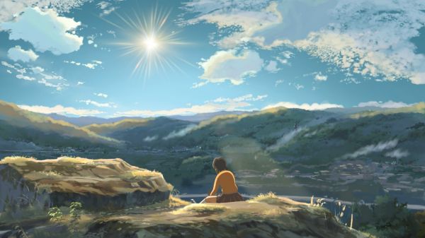 1920x1080 piksel,Anime,Hoshi wo Ou Kodomo,Manzara