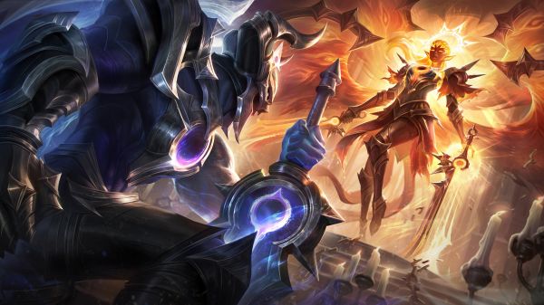 GZG, Liga Legendelor, 4k, Aatrox, Aatrox League of Legends, Kayle League of Legends