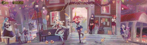 panoráma,Azur Lane,anime dívky,Prinz Eugen Azur Lane,Gascogne Azur Lane,Pola Azur Lane