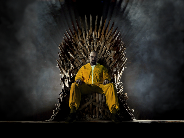 Παιχνίδι των θρόνων,Iron Throne,Walter White,crossover,Σπάσιμο κακό