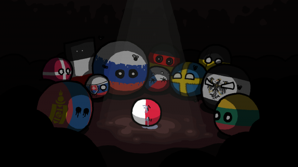 Polandball,countryballs,Свързването на Isaac