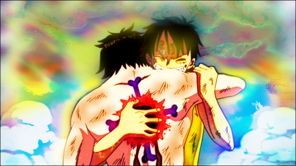 ลิง D Luffy,หนึ่งชิ้น,Portgas D Ace,ความสว่าง,ความเศร้า,สปอยเลอร์