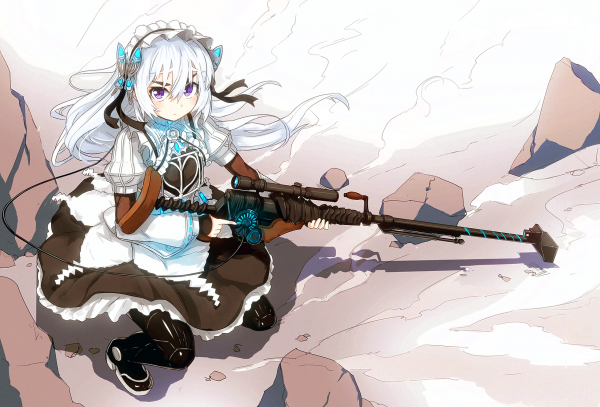 Hitsugi no Chaika,2D,Ngực nhỏ,Anime cô gái,Loli,Gothic lolita