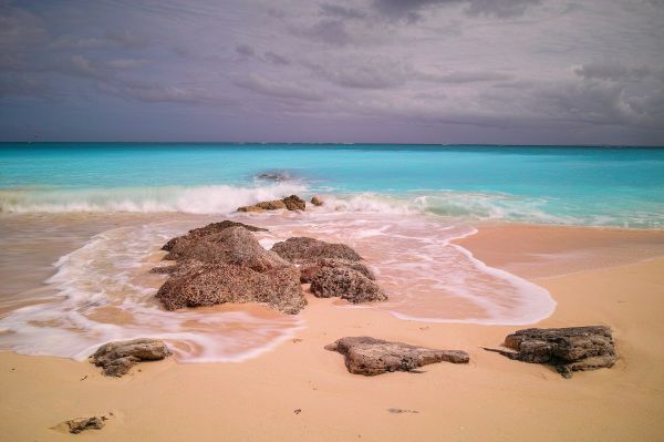 landscape, sea, nature, shore, bay, rock