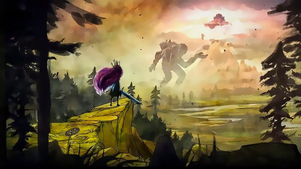 illustration,mythology,Child of Light,screenshot,computer wallpaper