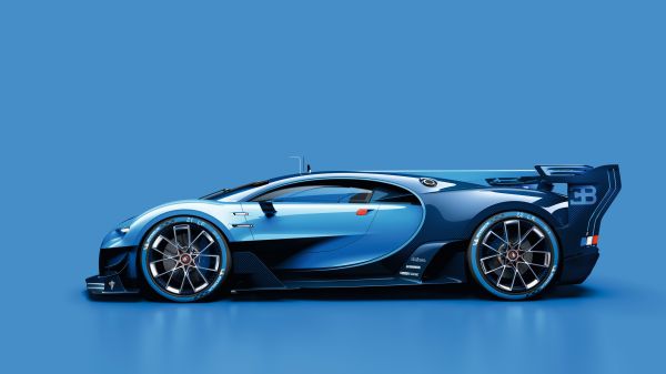 2015 год,4096x2304 px,Bugatti,Концепция,Грань,LE