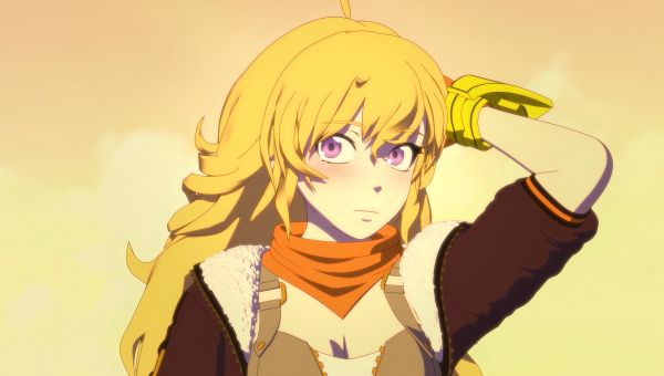 Yang Xiao Long,screen shot,upscaled,RWBY