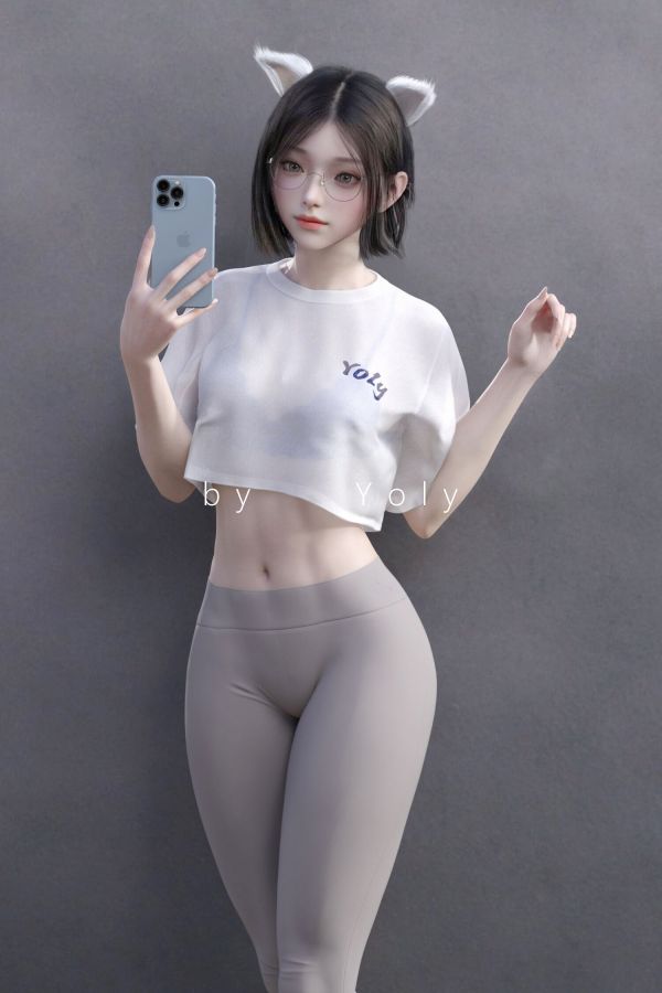 Yoly,CGI,Sztuka cyfrowa,Azjatycki,Asian cosplayer,joga