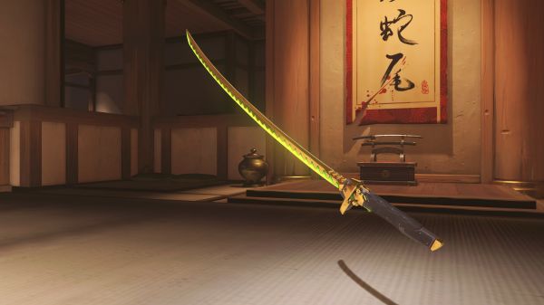 Overwatch,Hanamura Overwatch,3840x2160 px,weapon,sword,floor