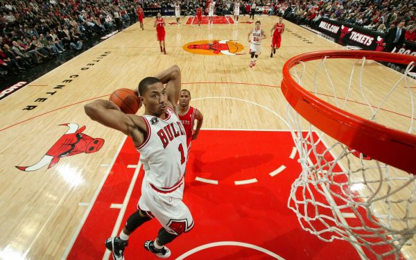 Derrick Rose,basketbol,Chicago Bulls,stadyum,Serseri