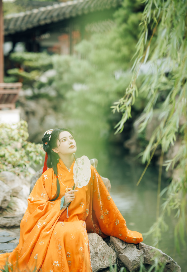 Sun Zhenni,SNH48,asiatico,hanfu,donne,Cinese