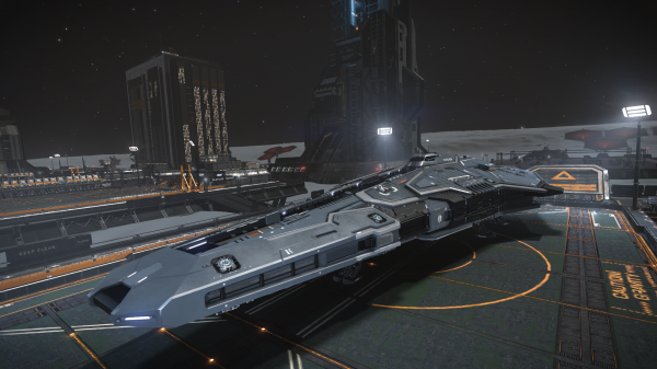 Elite Dangerous,Federal Corvette,notte,spazio,veicolo,immagine dello schermo