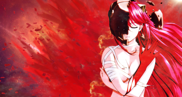 Lucy Elfen Lied,Elfen nói dối,Đỏ,Anime cô gái,Diclonius