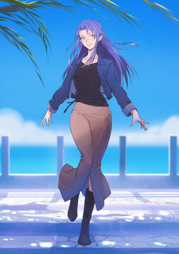 Fate,Fate Stay Night,Fate Stay Night Unlimited Blade Works,Fate Grand Tilaa,medium boobs,reidet