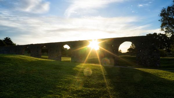 la photographie,vieux pont,Trey Ratcliff,paysage,champ,des arbres