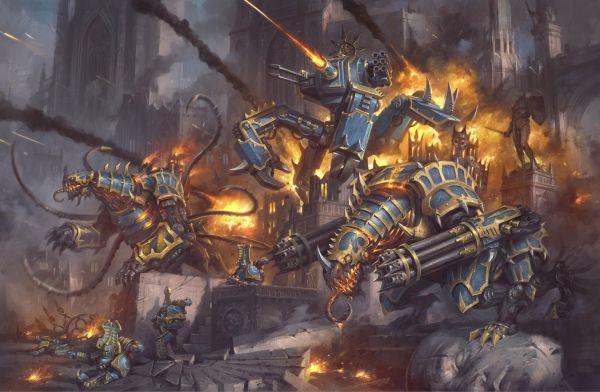 Warhammer 40 000,Games Workshop,Хаос,Космический корабль Хаос,Космические десантники Хаоса