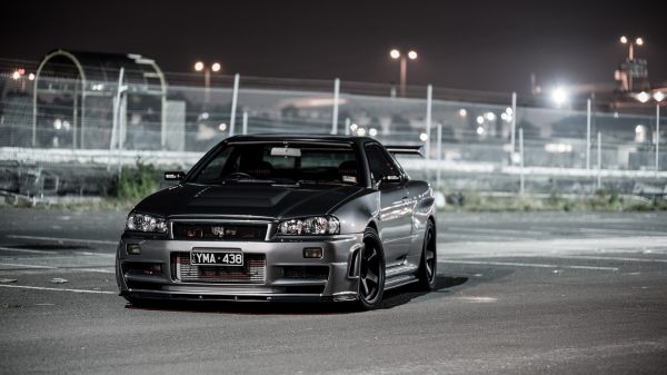 1920x1080 px,รถ,JDM,Nissan,นิสสันสกายไลน์ GT R,Skyline R34