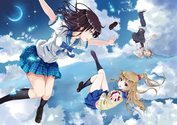 ภาพประกอบ,อะนิเมะ,สาวอะนิเมะ,การ์ตูน,ตีเลือด,Himeragi Yukina