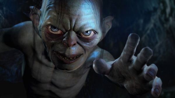 videogiochi,Terra Ombra Middle of Mordor,oscurità,immagine dello schermo,Gollum,personaggio fittizio