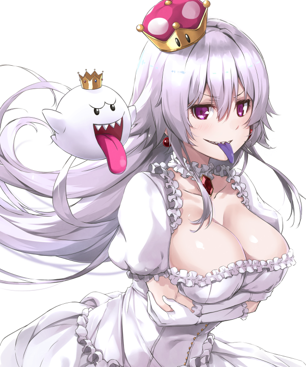 grandi tette,Boo Mario,mario series,Boosette