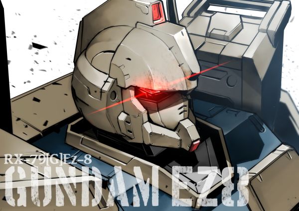 Gundam Ez8,Mobile Suit Gundam на 08-ма MS Team,аниме,роботи,Super Robot Taisen,Gundam