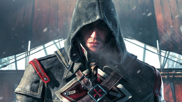 Assassin Creed Rogue,hitam,merah,warna