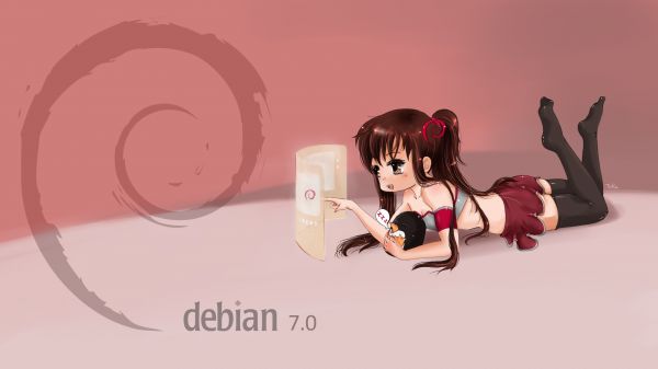 anime,Debian,ilustrace,milovat,kreslená pohádka,emoce