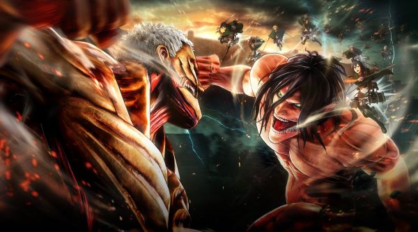 Attack on Titans,Shingeki không Kyojin,Mikasa Ackerman,Eren Jeager,Reiner Braun,Armin Arlert