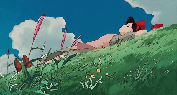 animeflickor,retrostil,Kiki,Hayao Miyazaki,Studio Ghibli,country girls